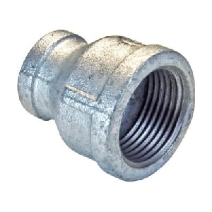 Муфта переходная чугун оц Ду 50х40 (2"х1 1/2") ВР, DN 50