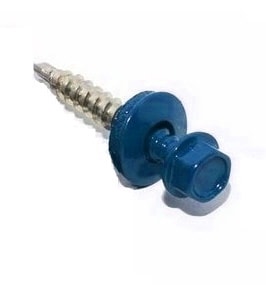 Саморез кровельный 4.8х35 RAL 5010 по дереву